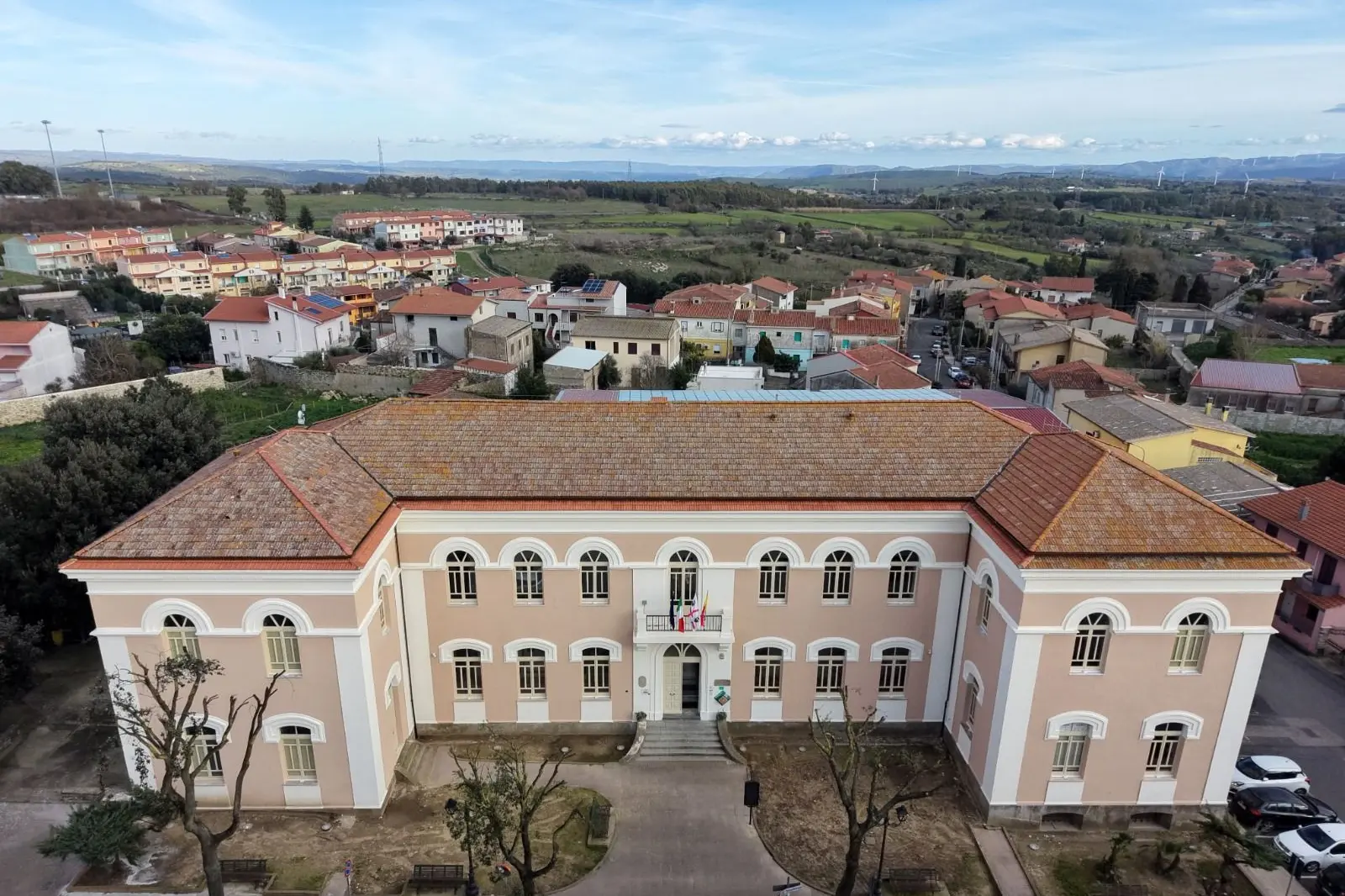 Il Comune di Mandas (foto Giada Serra)