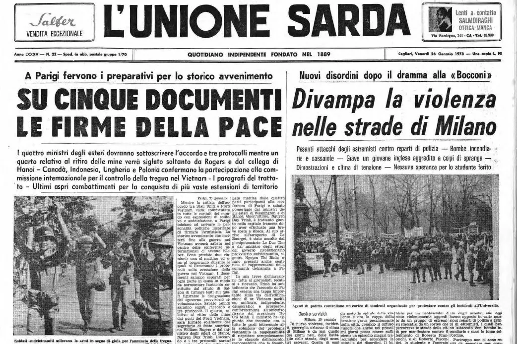 (Archivio L'Unione Sarda)