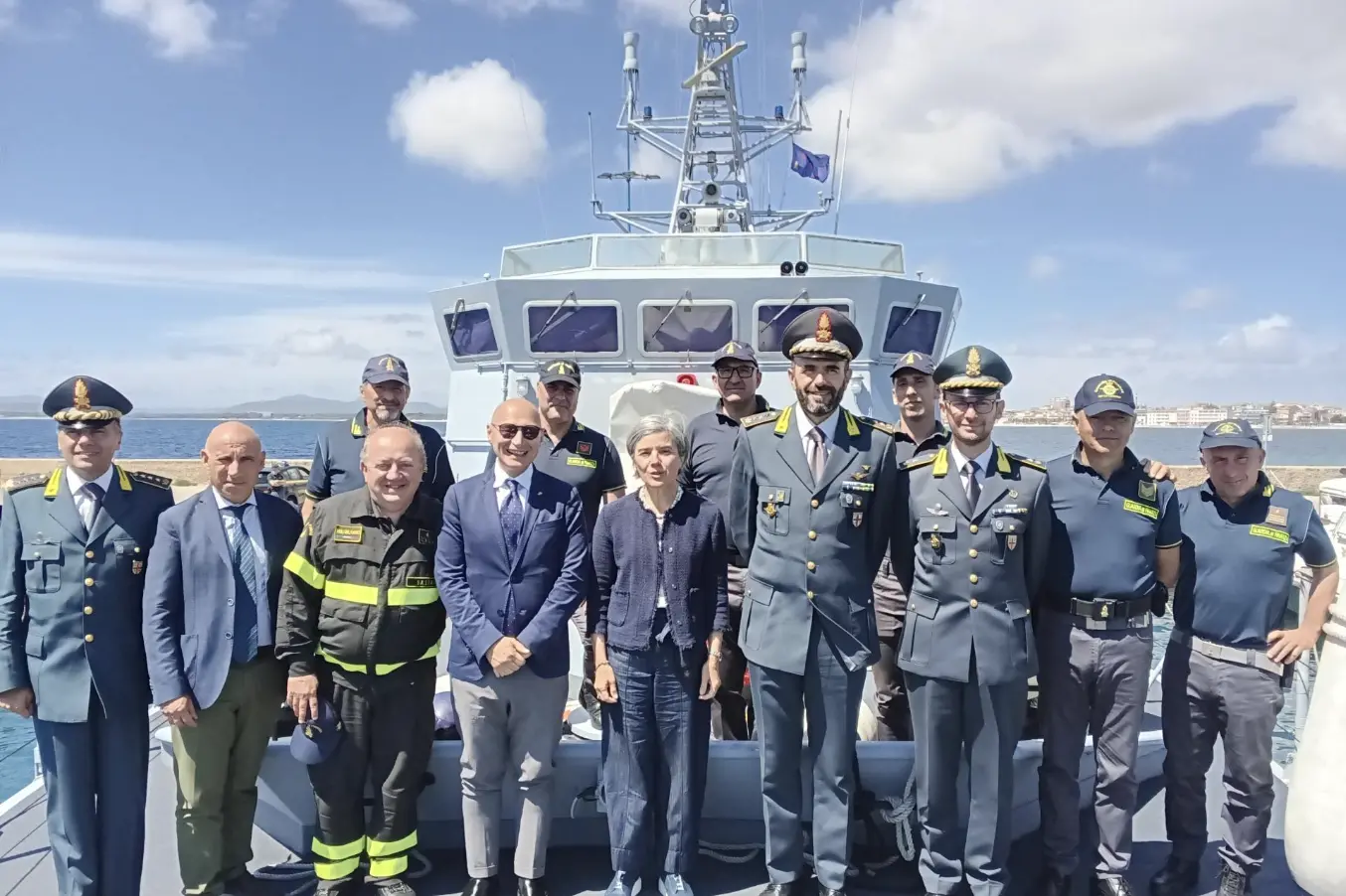 La visita della prefetta (foto concessa)