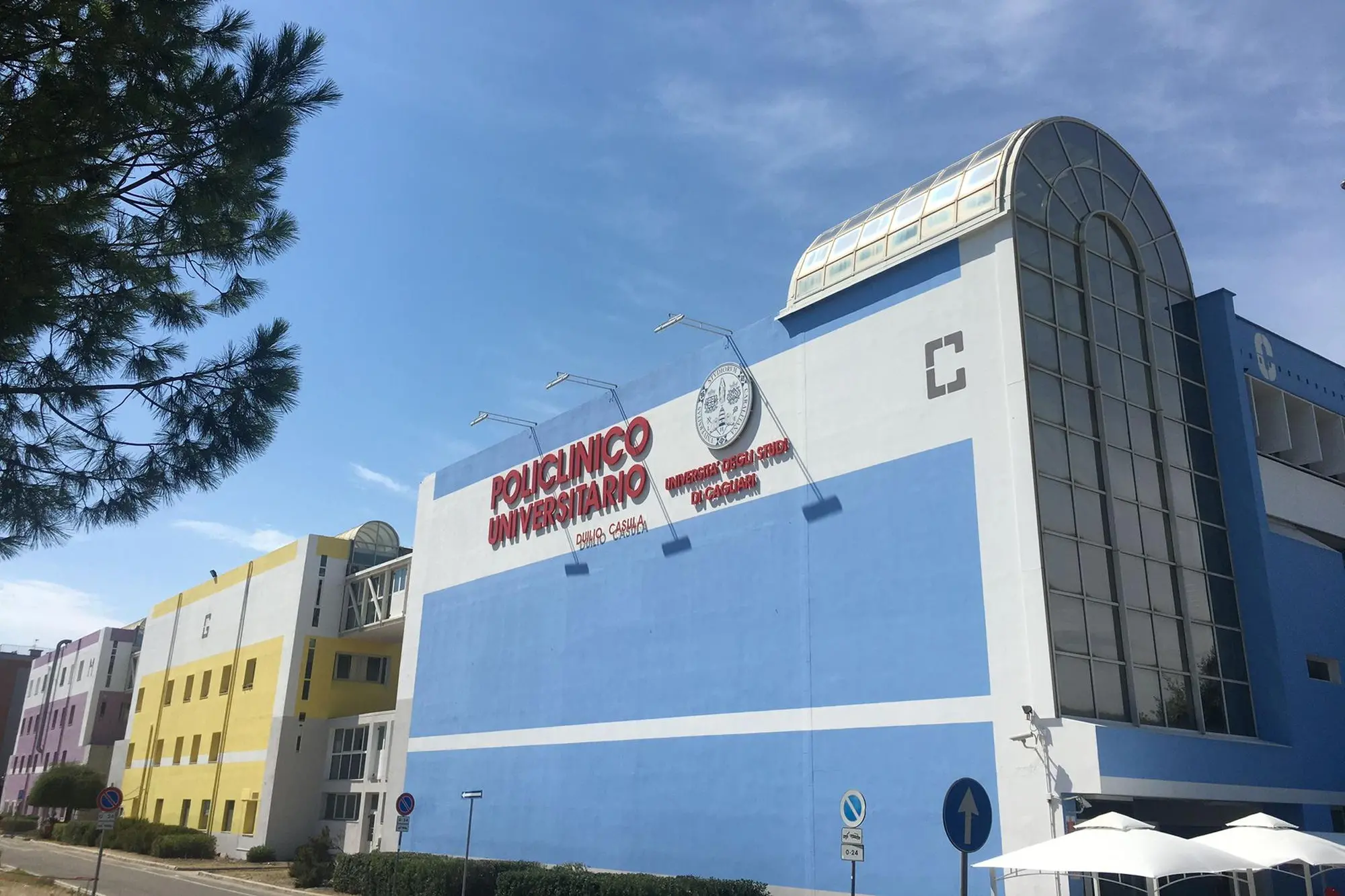 Il Policlinico di Monserrato (L'Unione Sarda)