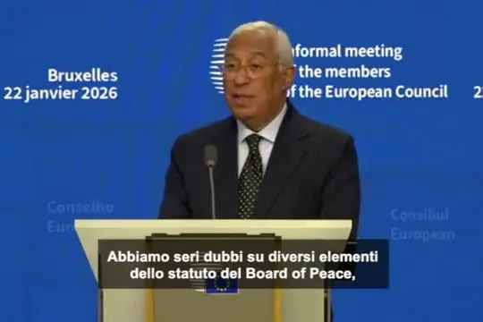 Ue: "Seri dubbi" sul Board of Peace di Trump