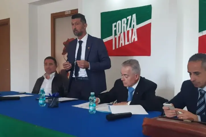 Pierluigi Molino coordinatore FI Porto Torres (foto Pala)