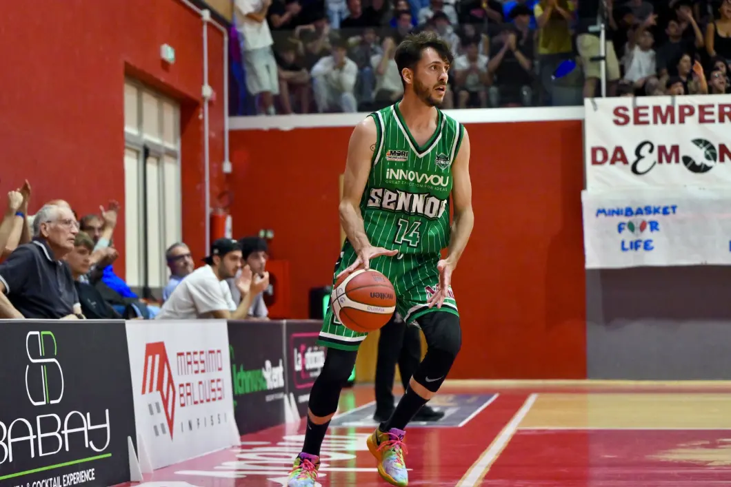 Alessandro Werlich, ala di Sennori (foto Chiaramida)