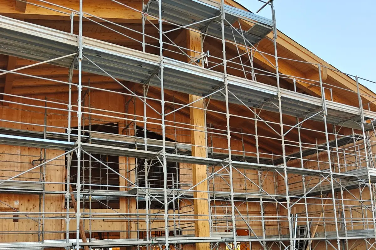 Lavori nella nuova scuola
