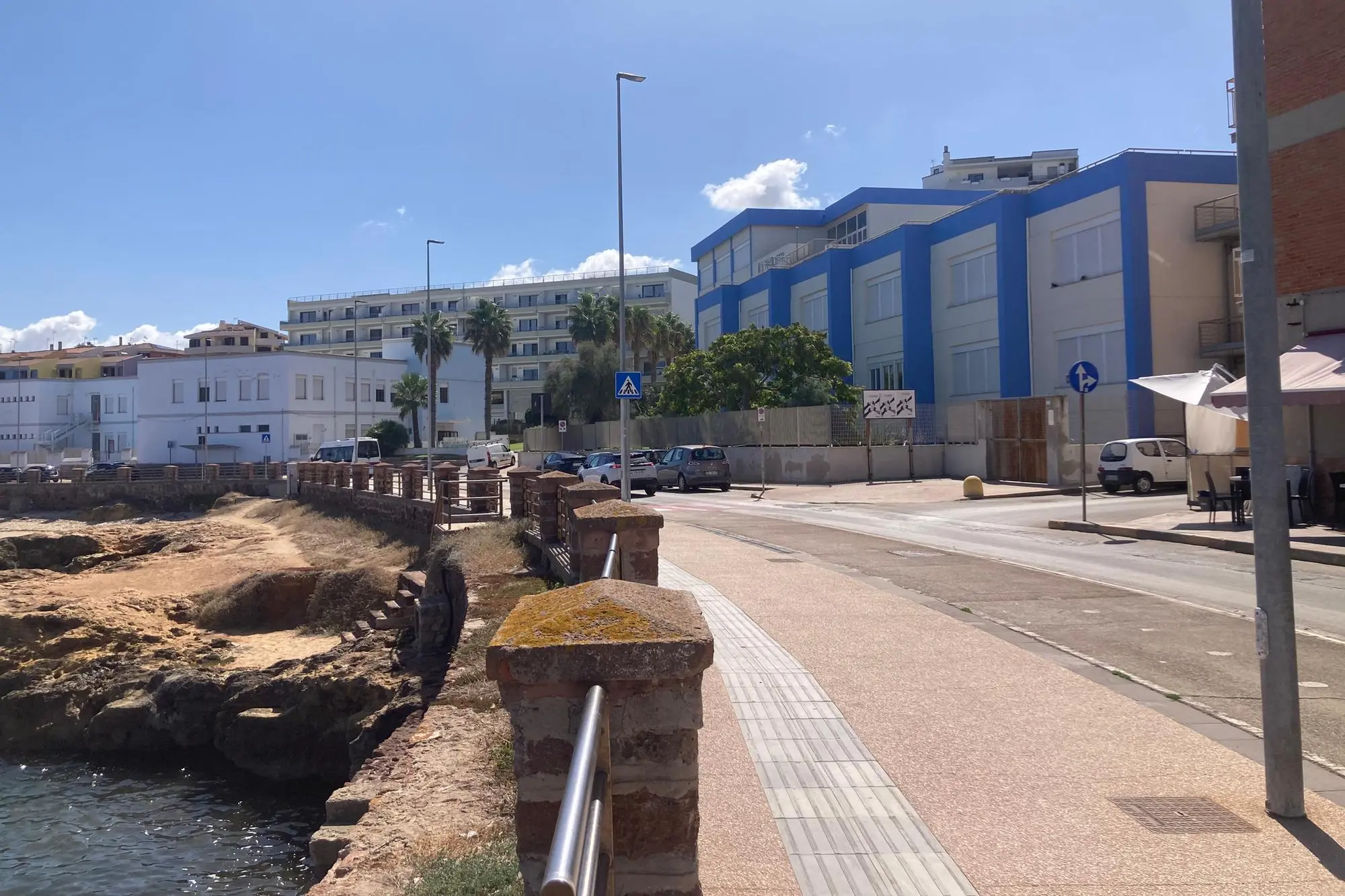 L'istituto Nautico e Smat a Porto Torres (foto Pala)