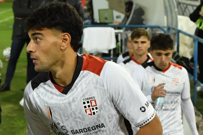 Il difensore Cristian Fabriani (foto Torres)
