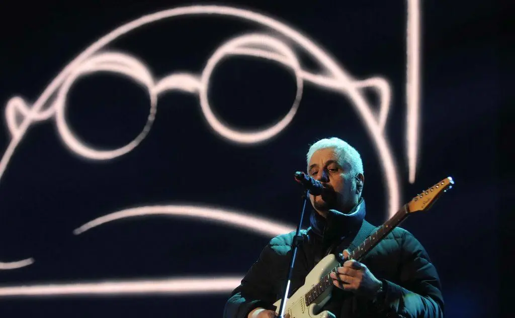 Al concerto omaggio per Lucio Dalla nel 2013
