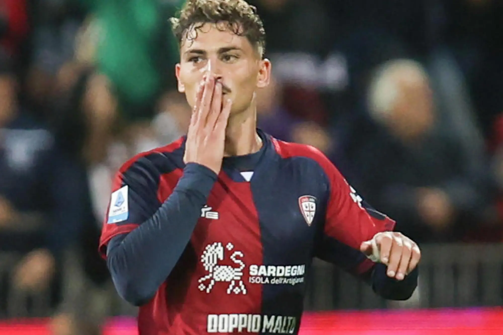 Sebastiano Esposito, immagine d'archivio (ANSA/FABIO MURRU)