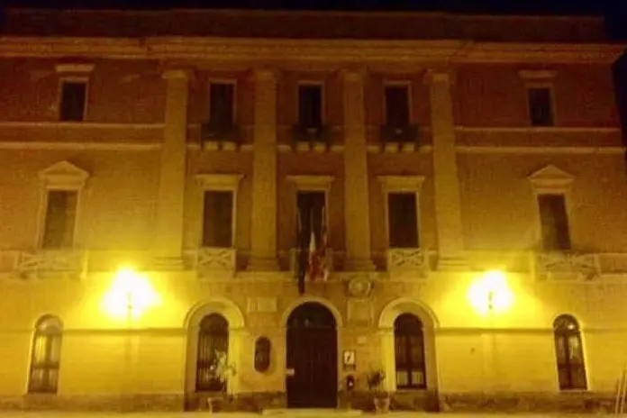 Il Municipio di Iglesias (L'Unione Sarda - foto Simbula)