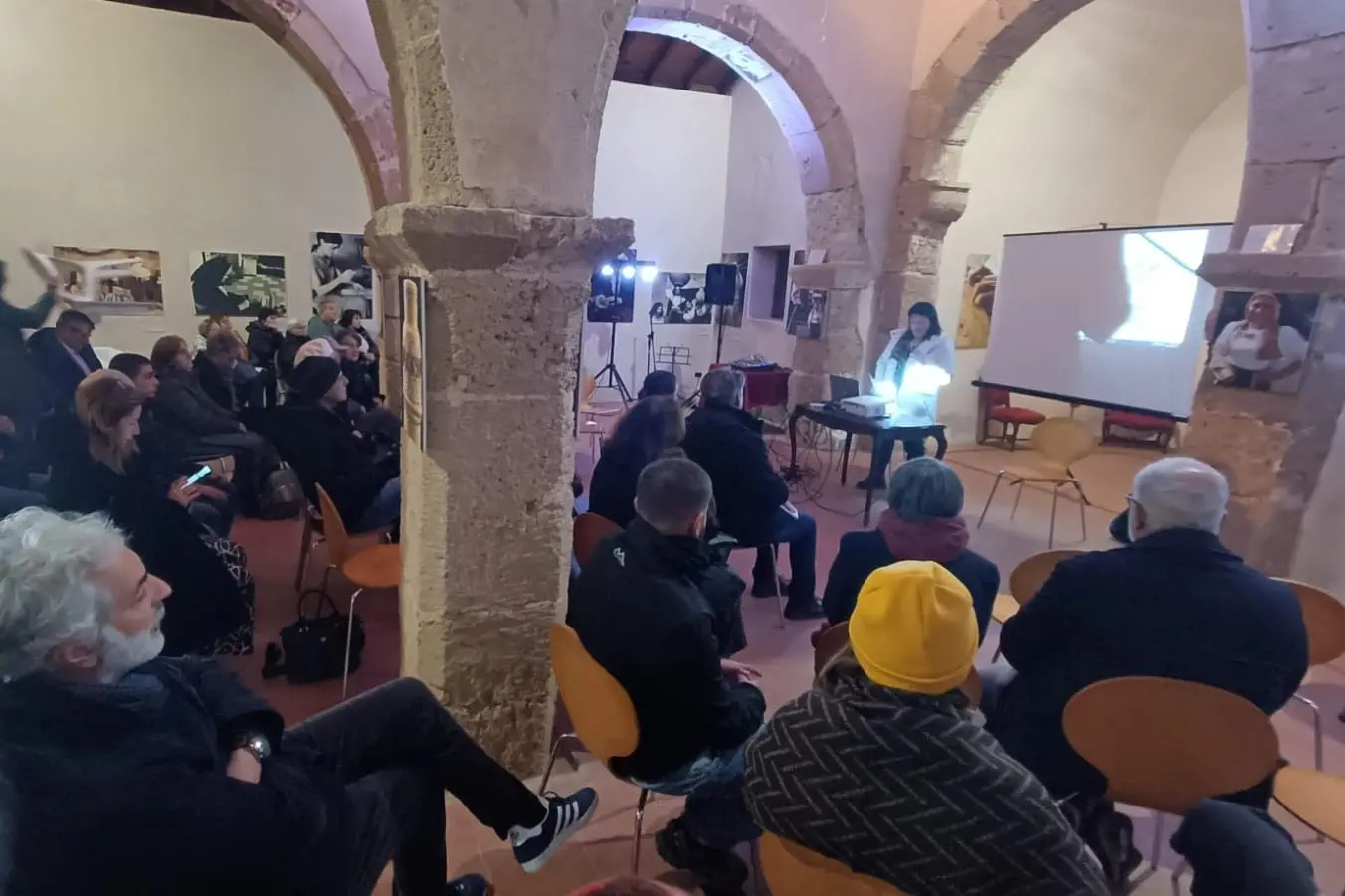 Un evento al museo (foto Sara Pinna)