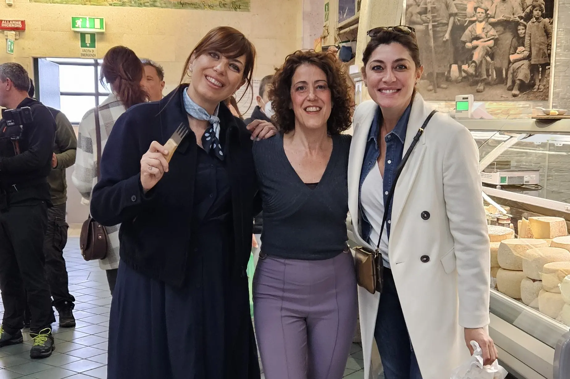 Riprese di "Linea Verde Life" con Monica Caradonna, Marina Garau, Elisa Isoardi (foto Garau)