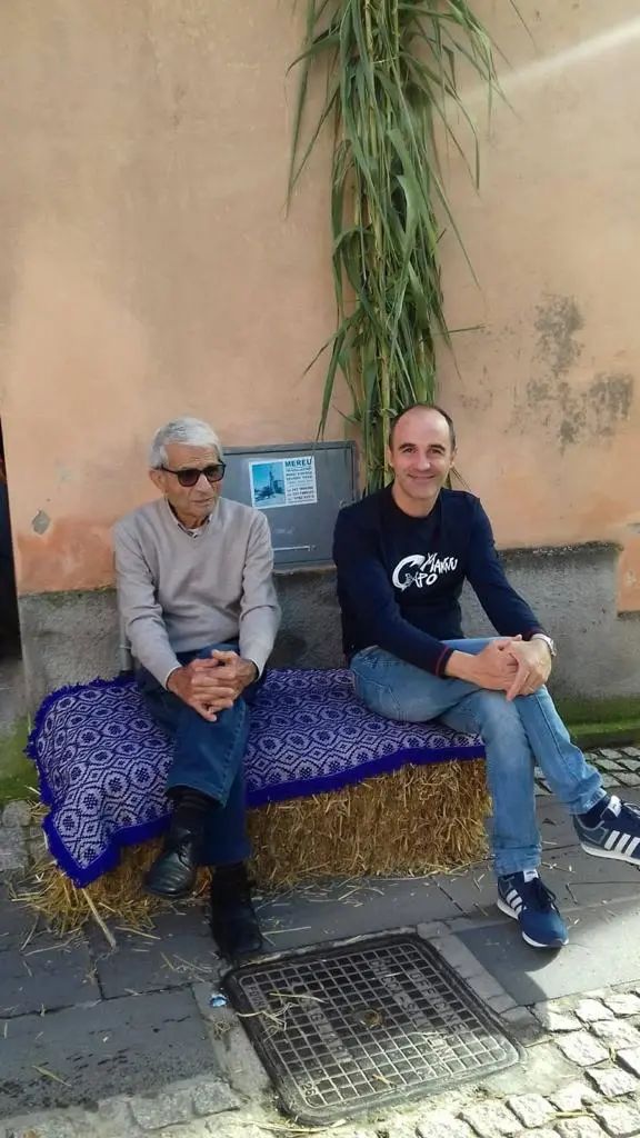 &quot;A papà Andrea Cruciani da Lorenzo e Leonardo Bonaventura, e al mio babbo Cicchino&quot; (foto concessa)