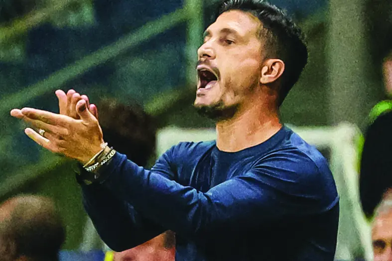 Cagliariâ€™s Head coach Fabio Pisacane during the italian soccer Serie A match between Parma Calcio 1913 vs Cagliari Calcio on aug 22, 2026 at the Stadio Ennio Tardini in Parma, Italy. ANSA/Lorenzo Cattani