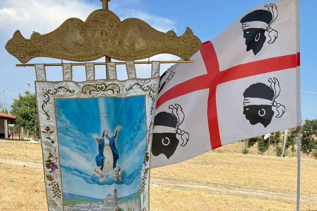 Lo stendardo simbolo del Palio
