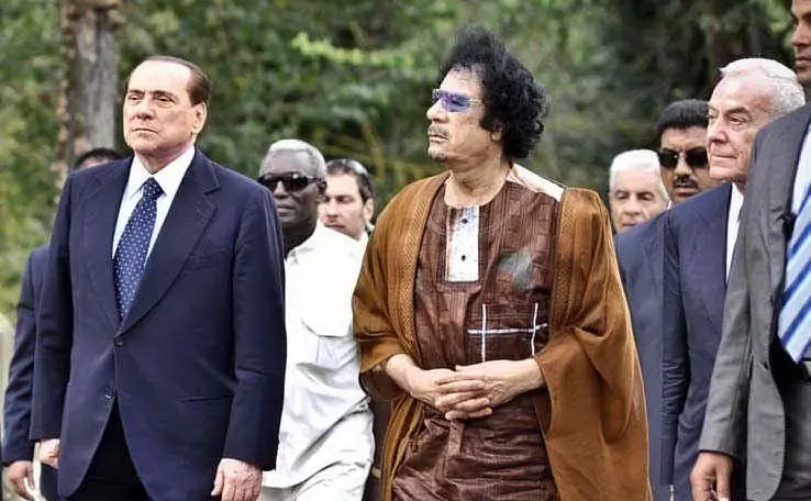 Durante una visita ufficiale in Italia
