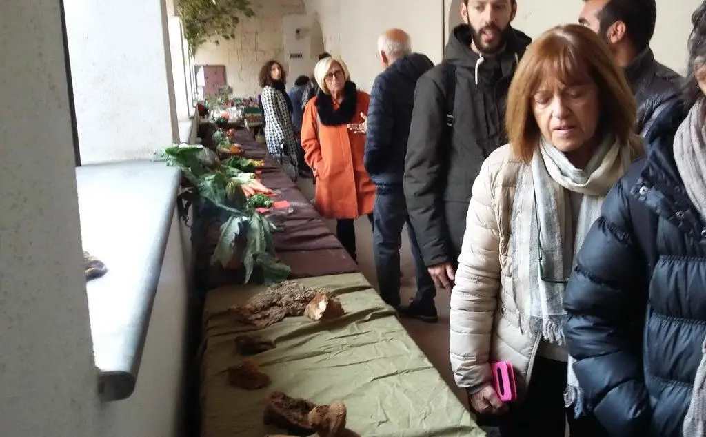 L'inaugurazione della mostra