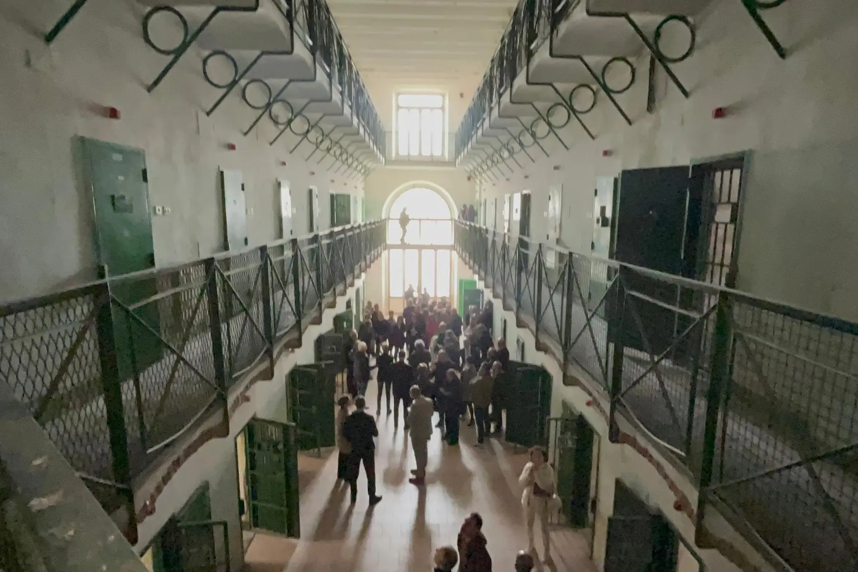 Oristano, l’ex carcere di piazza Manno in occasione della presentazione del bando per la riqualificazione