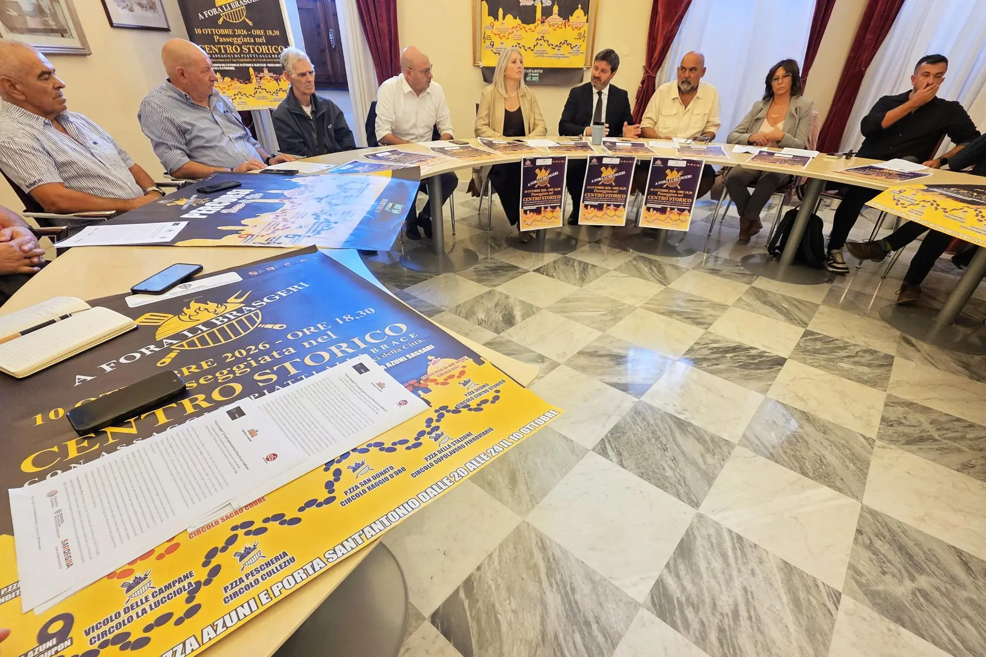 "A fora li brasgeri", conferenza stampa