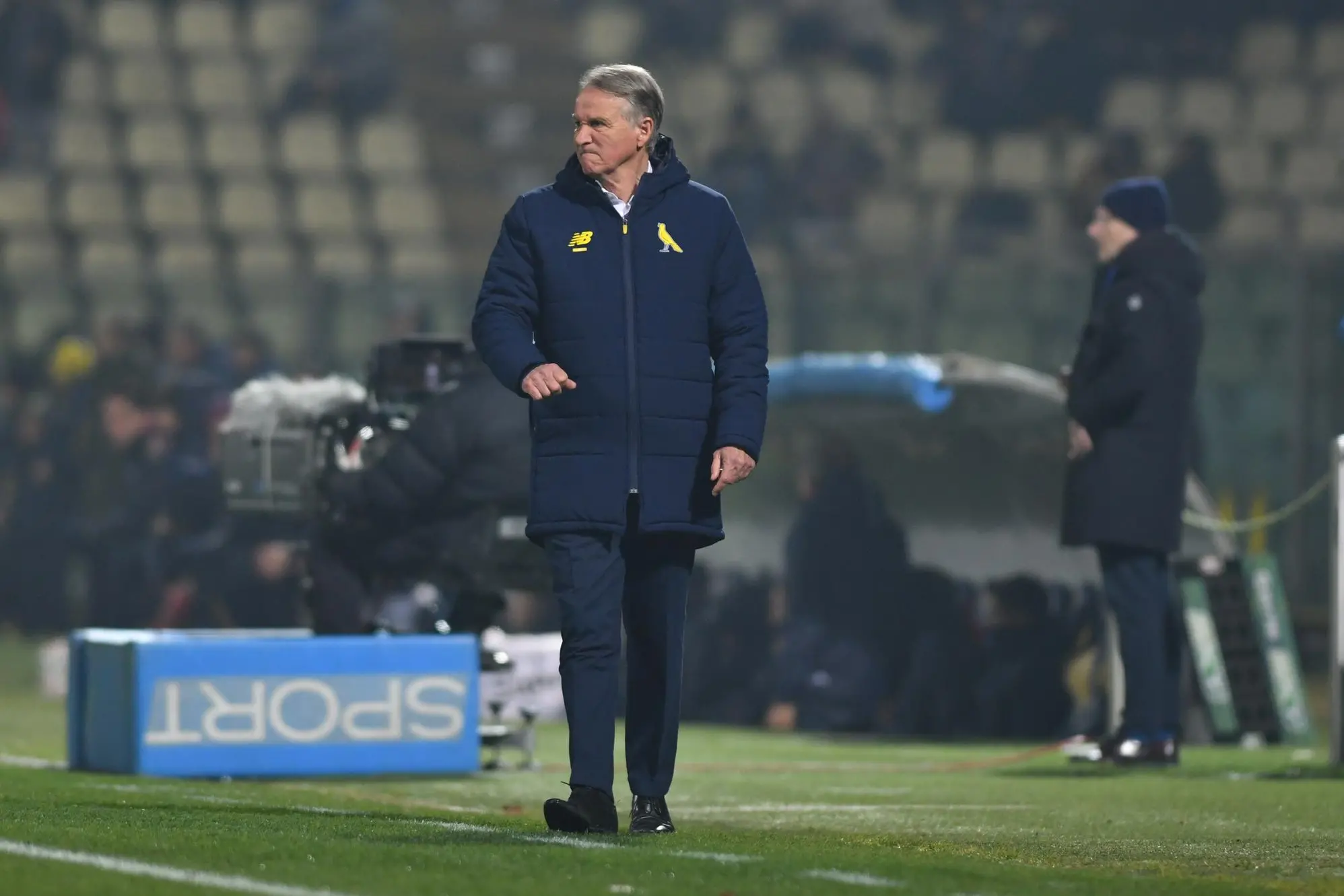 attilio tesser allenatore del modena durante la partita di calcio di Serie B italiana Modena vs Cagliari allo stadio Braglia a Modena, Italia, 03 febbraio 2023. ANSA/ Alessio Tarpini