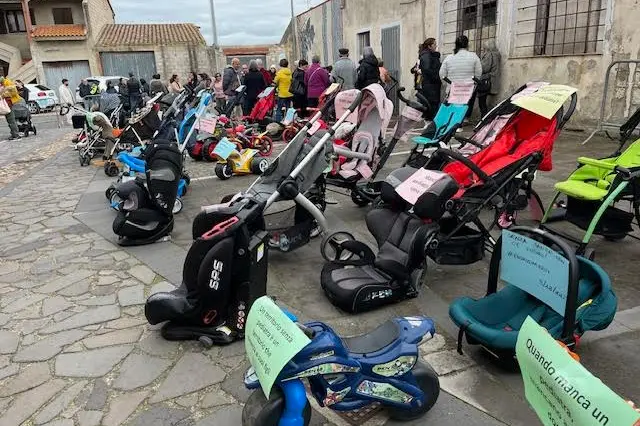 La protesta dello scorso 9 dicembre (Foto Sara Pinna)