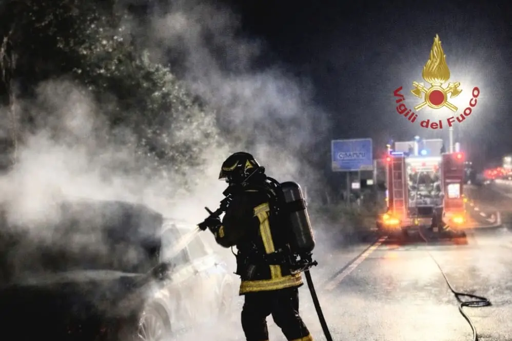 (foto Vigili del fuoco)