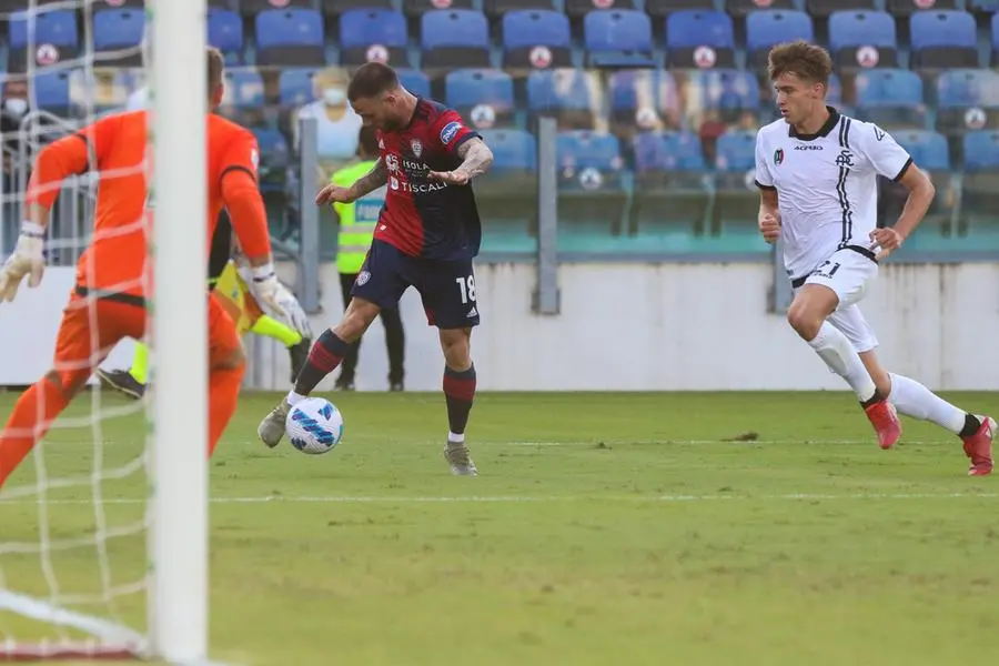 Nandez in Cagliari-Spezia (Ansa)