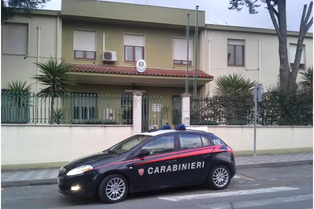 Die Carabinieri-Station in Dolianova (L'Unione Sarda)