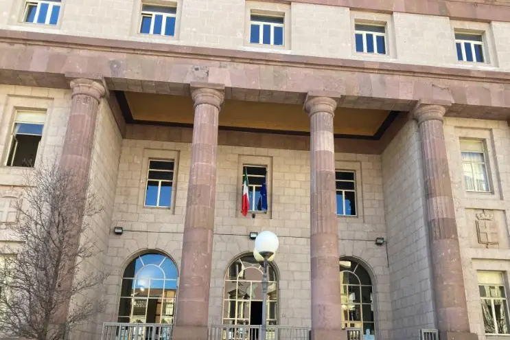Tribunale di Sassari (foto L'Unione Sarda - Pala)