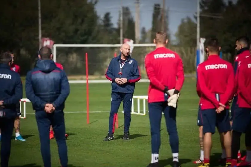 Una vecchia seduta d'allenamento agli ordini di Walter Zenga (archivio US)