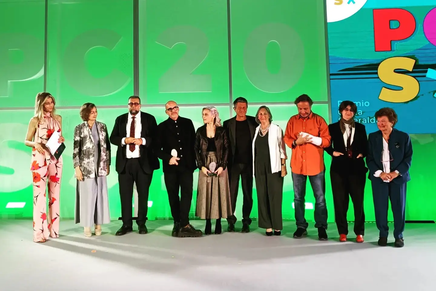 I protagonisti dell'ultima edizione del Premio Costa Smeralda (foto Ilenia Giagnoni)