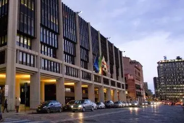 Il palazzo del Consiglio regionale