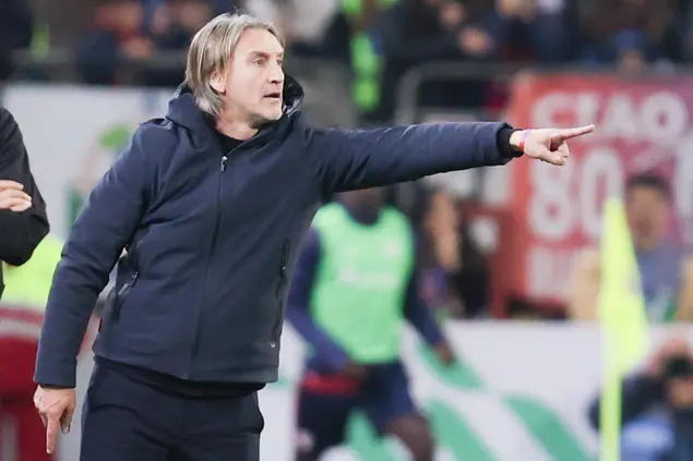 Davide Nicola, allenatore del Cagliari (foto Ansa)