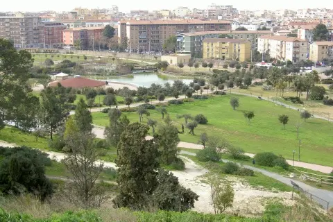 Il parco di Monte Claro (foto @cagliariturismo)