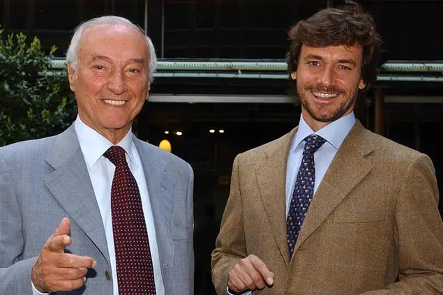 Piero e Alberto Angela (foto Ansa)