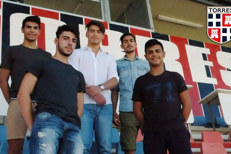 I cinque giovani che faranno parte della prima squadra
