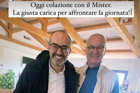 Truzzu e Ranieri oggi ad Asseminello (Foto dal profilo Instagram)