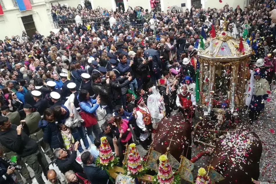 Cagliari in festa per Sant'Efisio