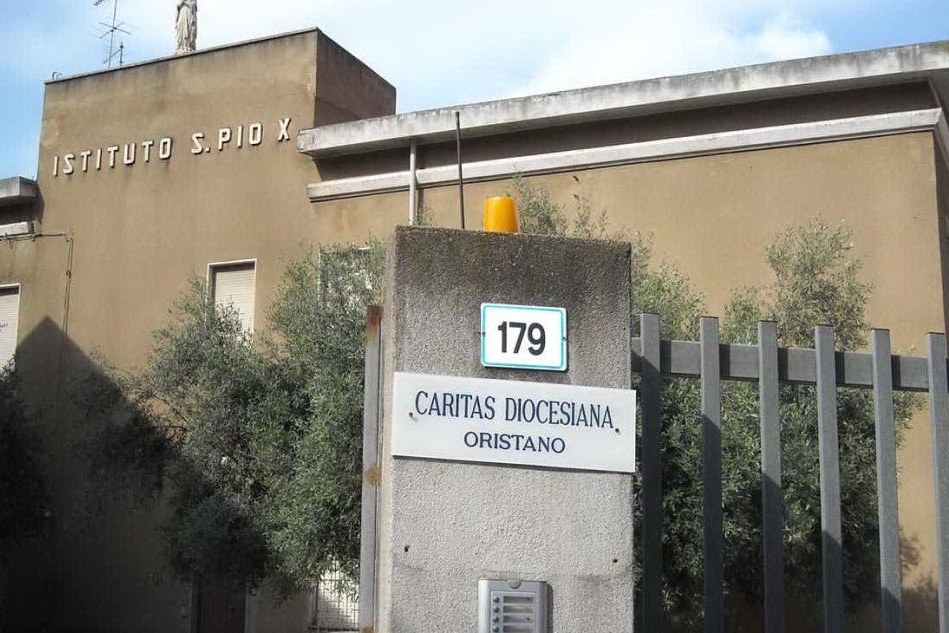 LA sede della Caritas diocesana in via Cagliari
