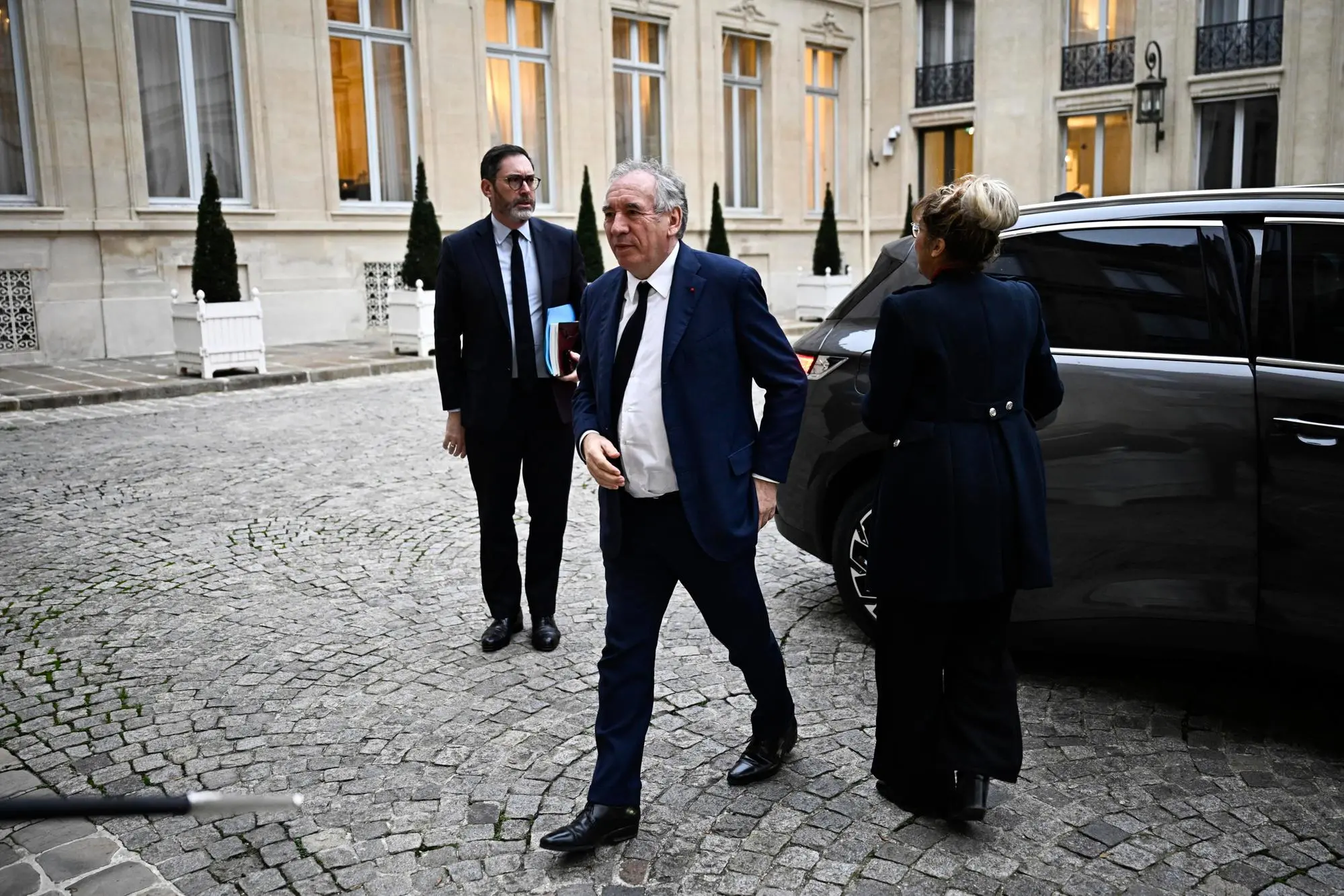 Il primo ministro francese Francois Bayrou (foto Ansa/Epa)