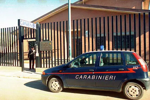 La caserma dei carabinieri di Capoterra (L'Unione Sarda)