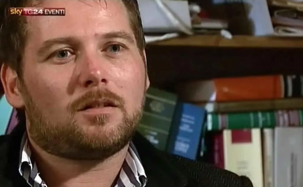 Il figlio Angelo, le sue intervista in tv hanno fatto discutere (Ansa)