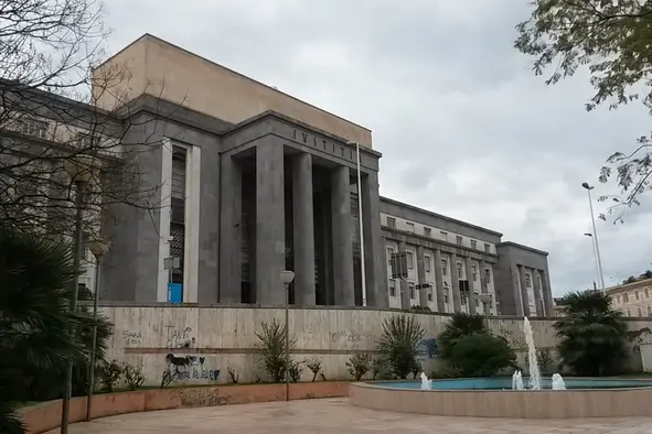 Il tribunale di Cagliari (archivio L'Unione Sarda)