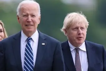 Joe Biden e Boris Johnson (Ansa)