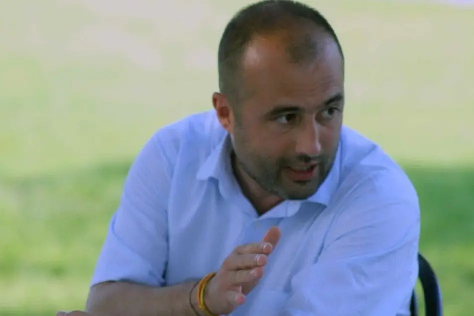 Il sindaco di Marrubiu, Andrea Santucciu (foto L'Unione Sarda - Pintori)