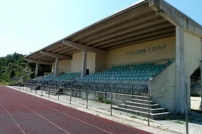 L'impianto sportivo Nicola Calvia
