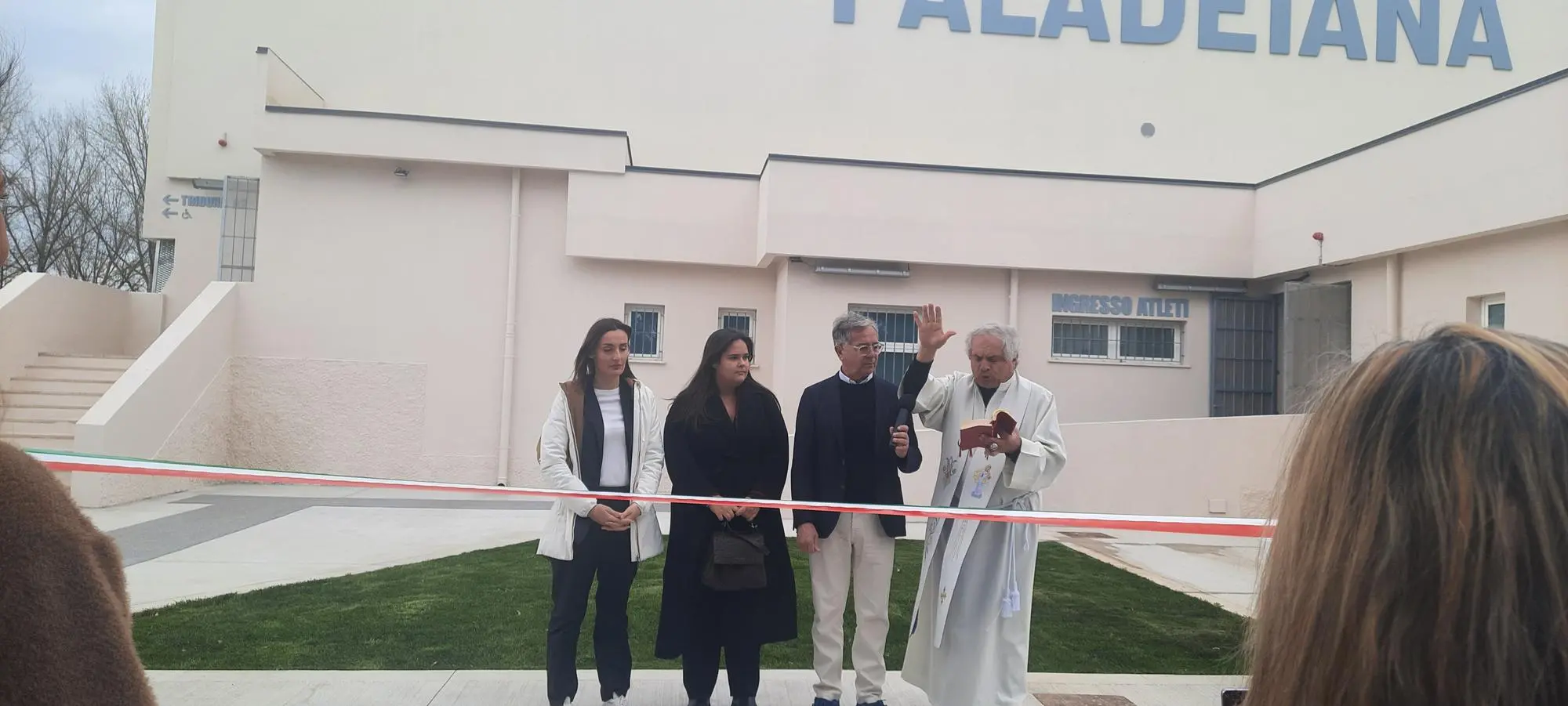 L'inaugurazione del PalaDeiana a Olbia (foto Careddu)
