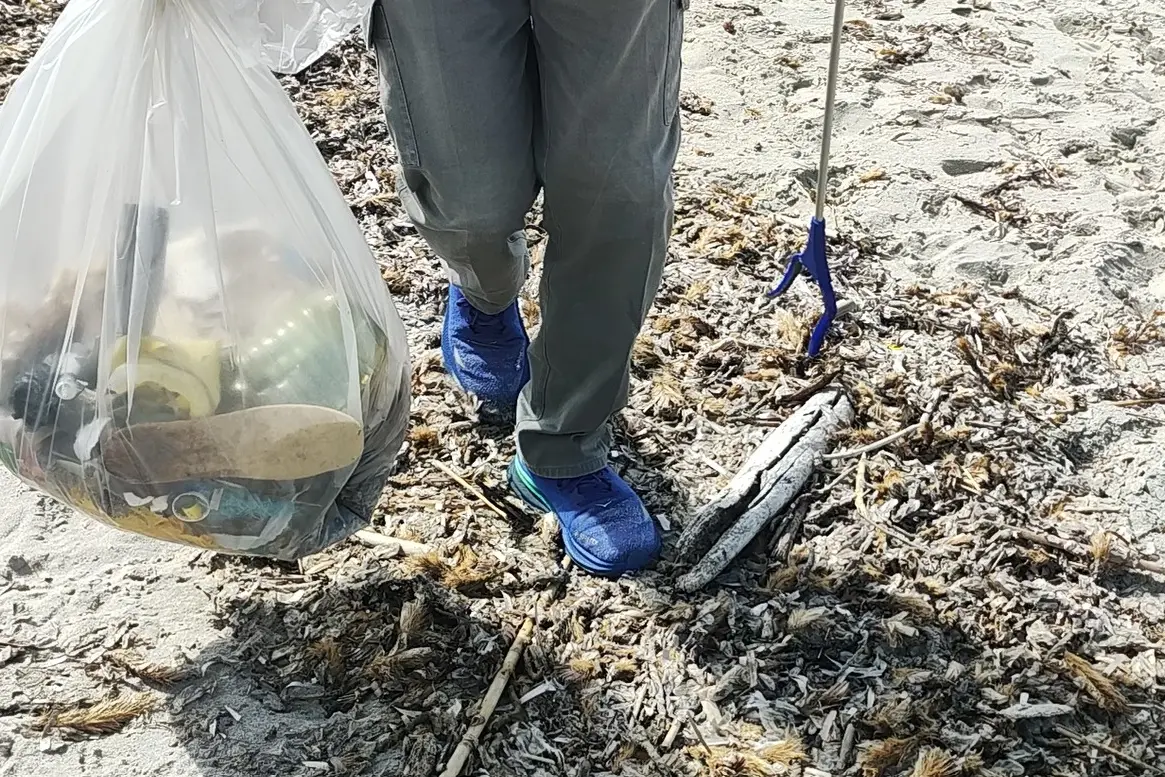 Plastica in spiaggia