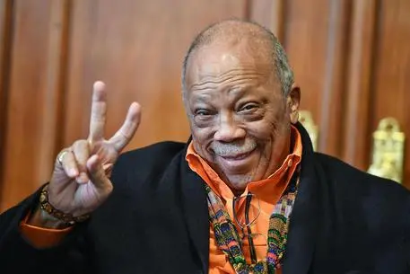 Quincy Jones compie 90 anni (Ansa)