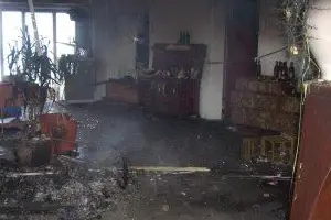 incendio al ristorante 'Lo scoglio lungo' di Porto Torres