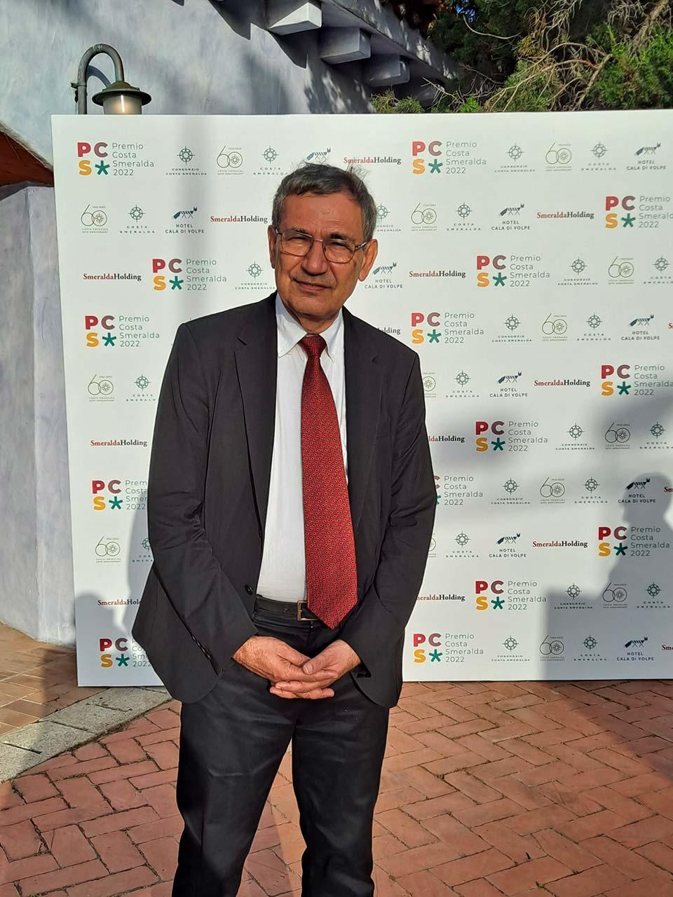 Orhan Pamuk al Conference Center di Porto Cervo (foto concessa)